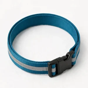 Reflective nylon dog collar — custom wholesale by TailyGlow